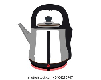 Household appliances in modern kitchen red Home Appliances - Different household appliances On Neutral Background Smiling woman making coffee in the modern machine Colored peppers and oil near them it