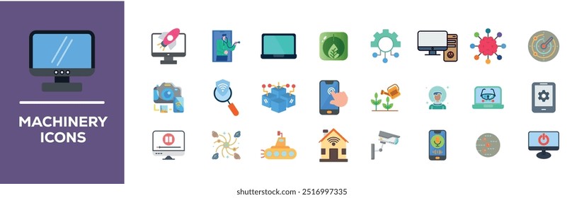 Electrodomésticos: conjunto de iconos de Web de línea delgada. Colección de iconos de contorno. Simple Ilustración vectorial.