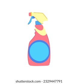 household bathroom cleaner cartoon. clean product, fresh domestic, toilet bottle household bathroom cleaner sign. isolated symbol vector illustration