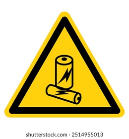 Household Batteries Symbol Sign, Vector Illustration, Isolate On White Background Label .EPS10
