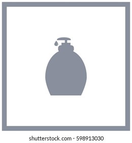 Household Bottle vector icon
