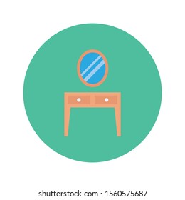 Household Devices flat icons for cabinet & drawer