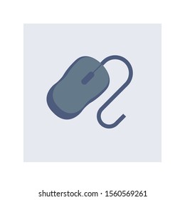 Household Devices flat icons for cursor & wire