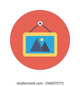 Household Devices flat icons for frame & photo