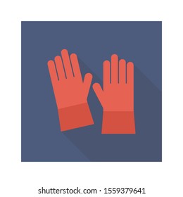 Household Devices flat icons for hand & care