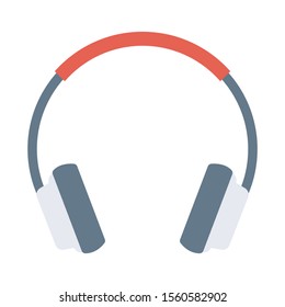Household Devices flat icons for headset & speaker