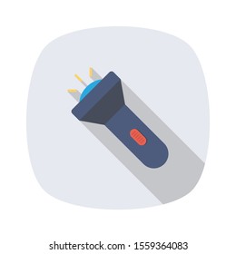 Household Devices flat icons for light & bulb