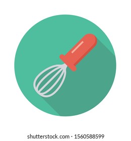 Household Devices flat icons for mixer & eggbeater