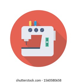 Household Devices flat icons for tailor & home