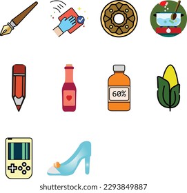 Household icons pack for download 