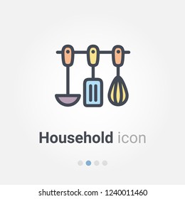 Household vector icon
