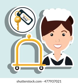 housekeeper maid hotel service