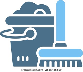 Housekeeping Glyph Two Colour Icon
