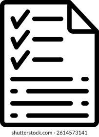 Housekeeping Inspection Line Vector Icon Design