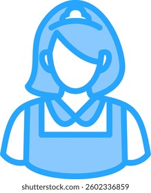 Housemaid Icon Element For Design