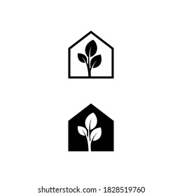 diseño de logotipo de ama de casa vectorial idea gráfica plantilla creativa