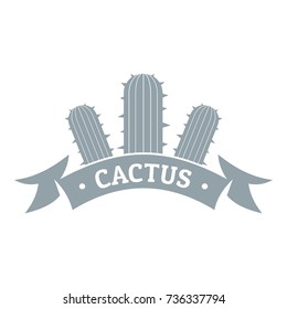 Houseplant logo. Simple illustration of houseplant vector logo for web
