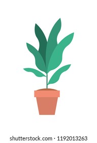 houseplant in pot icon