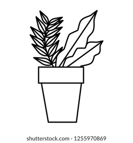 houseplant in pot icon