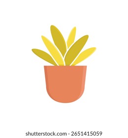 houseplant pot icon vector illustration