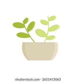 houseplant pot icon vector illustration
