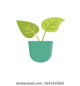 houseplant pot icon vector illustration