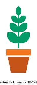 Houseplant vector icon
