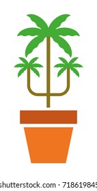 Houseplant vector icon