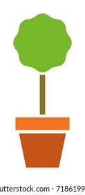 Houseplant vector icon