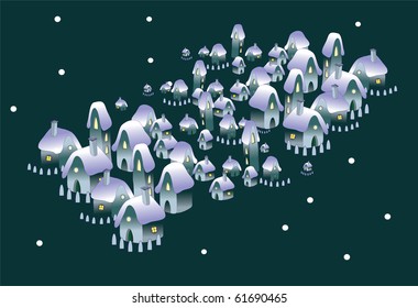 houses background