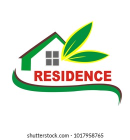 Houses icons set. Real estate.