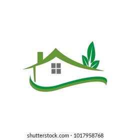 Houses icons set. Real estate.