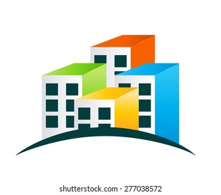 Houses Logo Vector Illustration EPS10