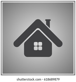 Houses silhouettes vector. Buildings logo.
