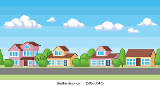 1,712 8 bits house Images, Stock Photos & Vectors | Shutterstock