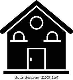 HouseVector Icon which is suitable for commercial work and easily modify or edit it
