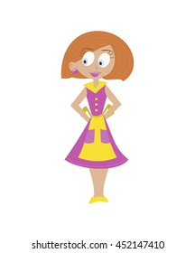 Housewife to explain the main points