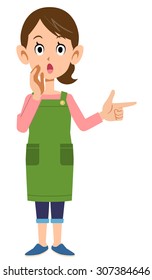 Housewife to point at