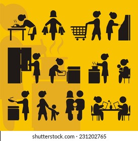 Housewife symbols