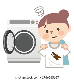 Esposas de casa que necesitan ropa sucia
