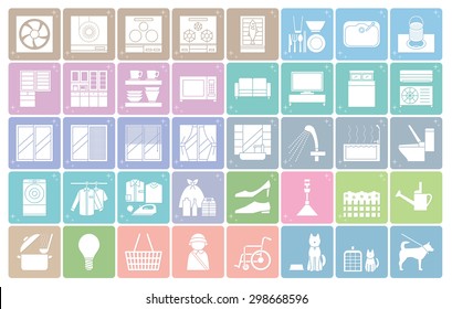 Housework icon