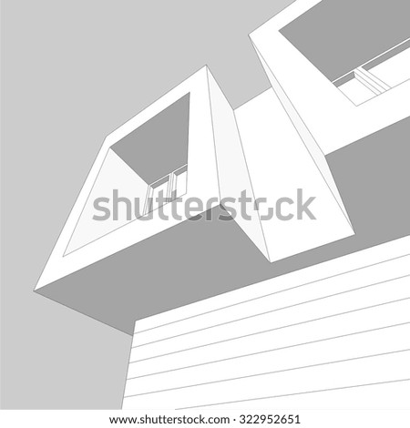 Similar – plain Haus Architektur