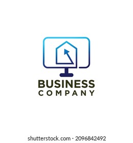 housing business logo design vector, construction and building logo design concept