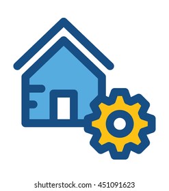 Housing Business Vector Icon
