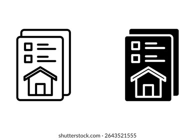 Ilustração Do Vetor Da Linha Do Projeto Da Caixa No Fundo Branco.