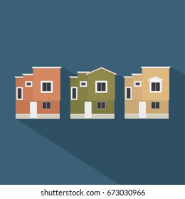Housing developments icon, vector illustration design. Residential houses collection.