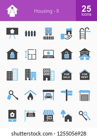 Housing Filled Icons