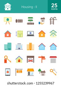 Housing Flat Icons