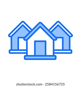 Housing Icon Element For Design