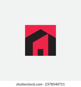 Housing logo design illustration vector template